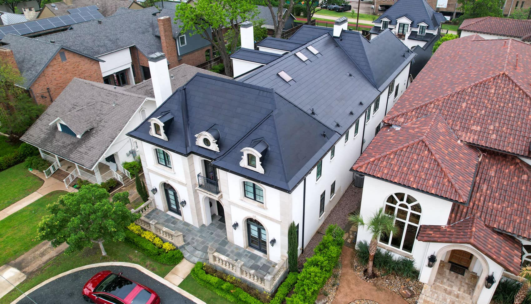 Tesla Solar Roof French estate