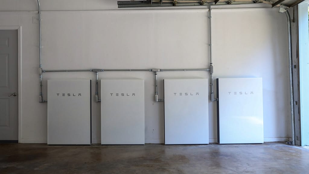 tesla powerwalls battery storage