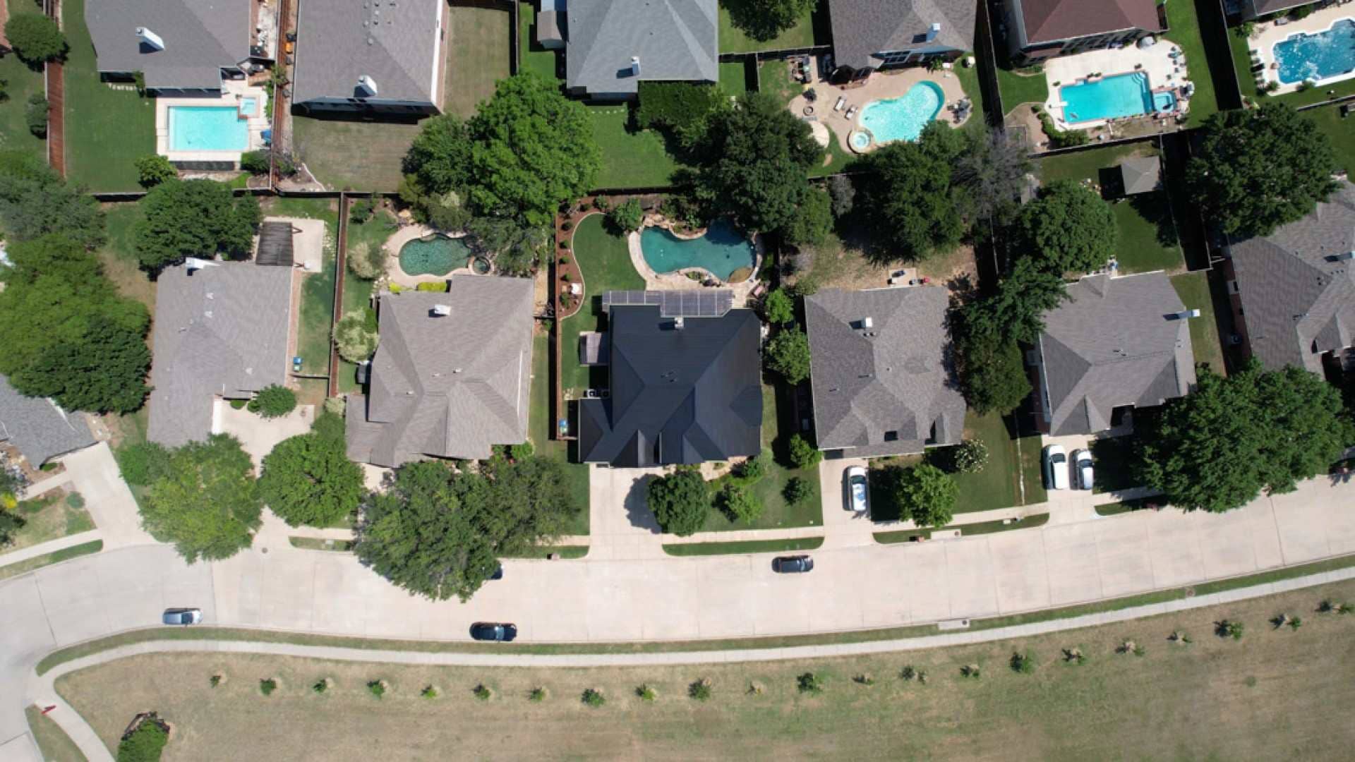 solar roof neighborhood