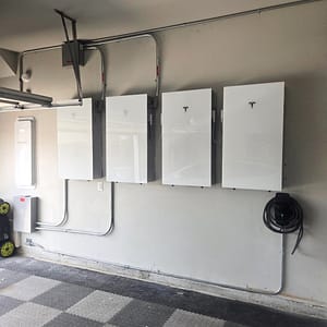 Tesla Charger with four Powerwall
