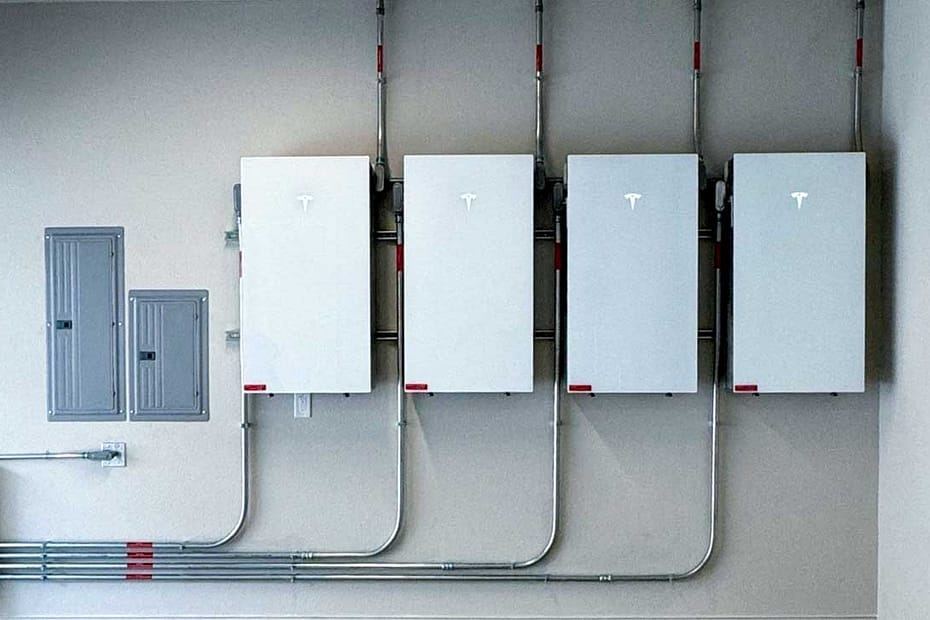 Tesla powerwalls