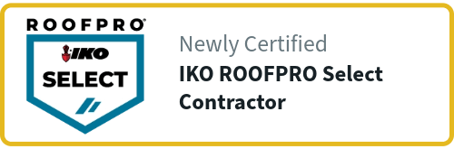 IKO ROOFPRO Select Contractor badge