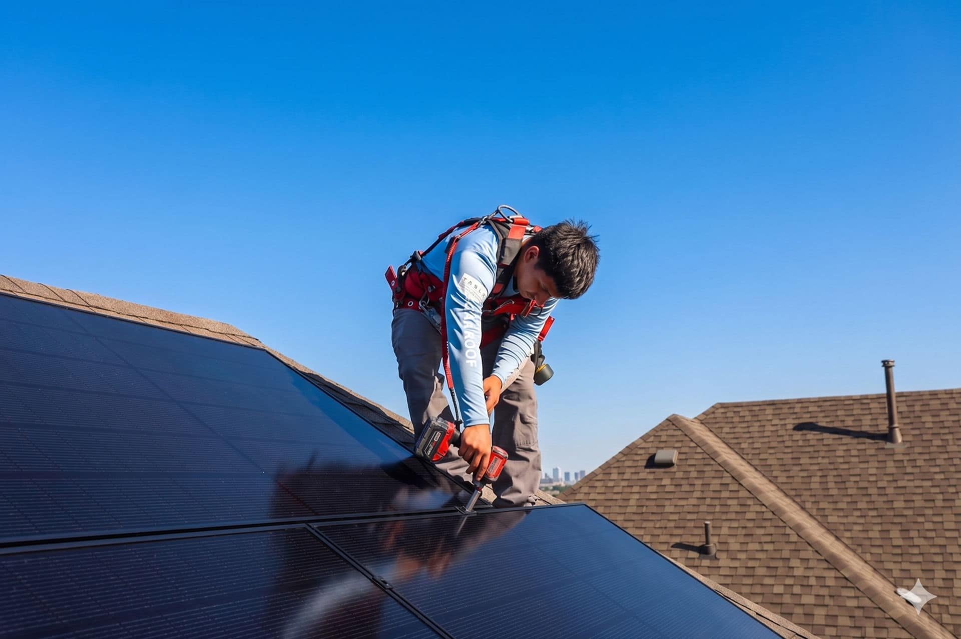 Tesla Solar Roof House with Pool
