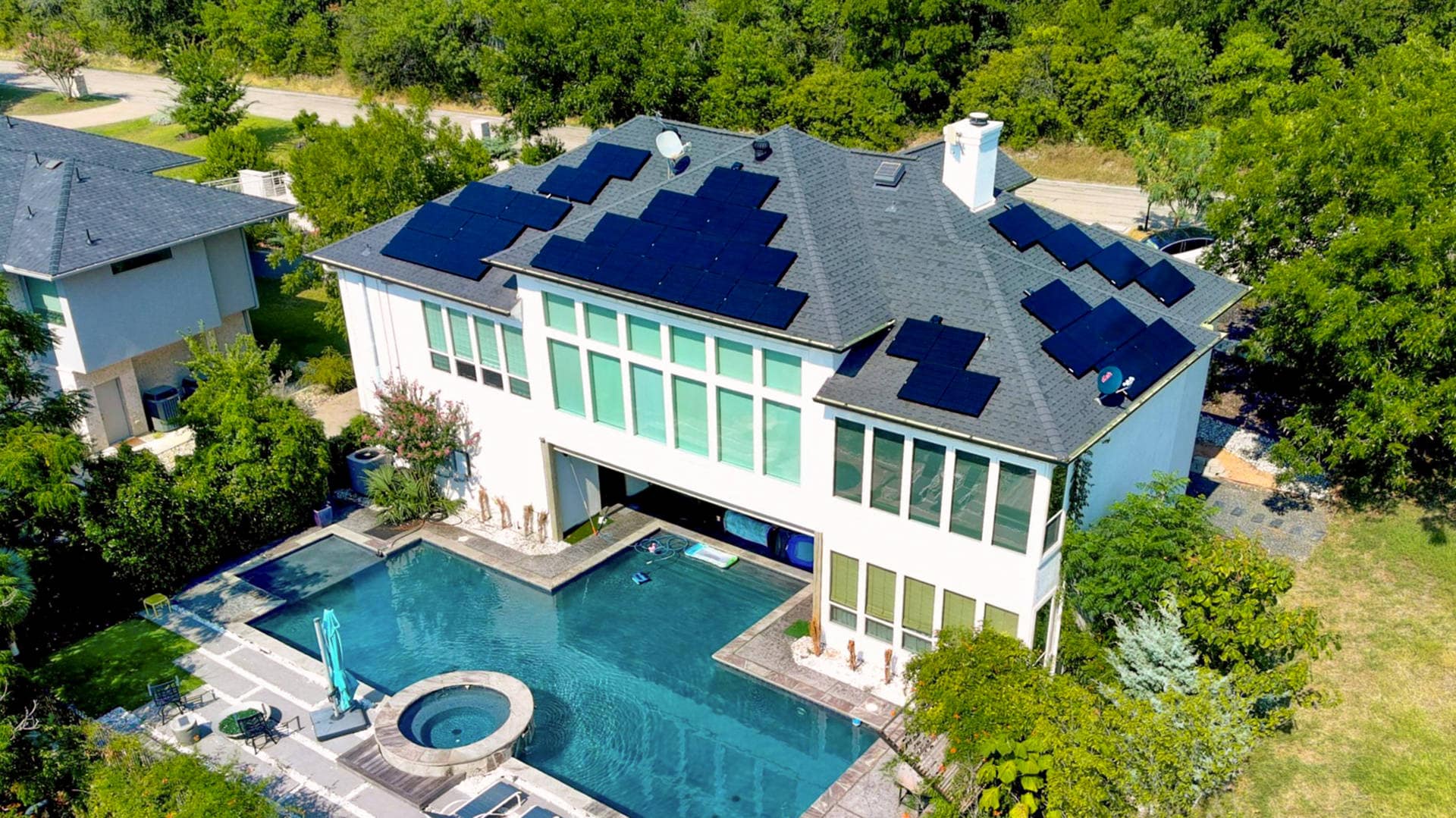 REC Solar Panel Installation