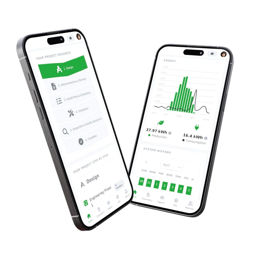 Good Faith Energy app dashboard