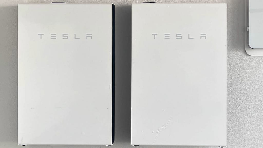 pair of tesla powerwall