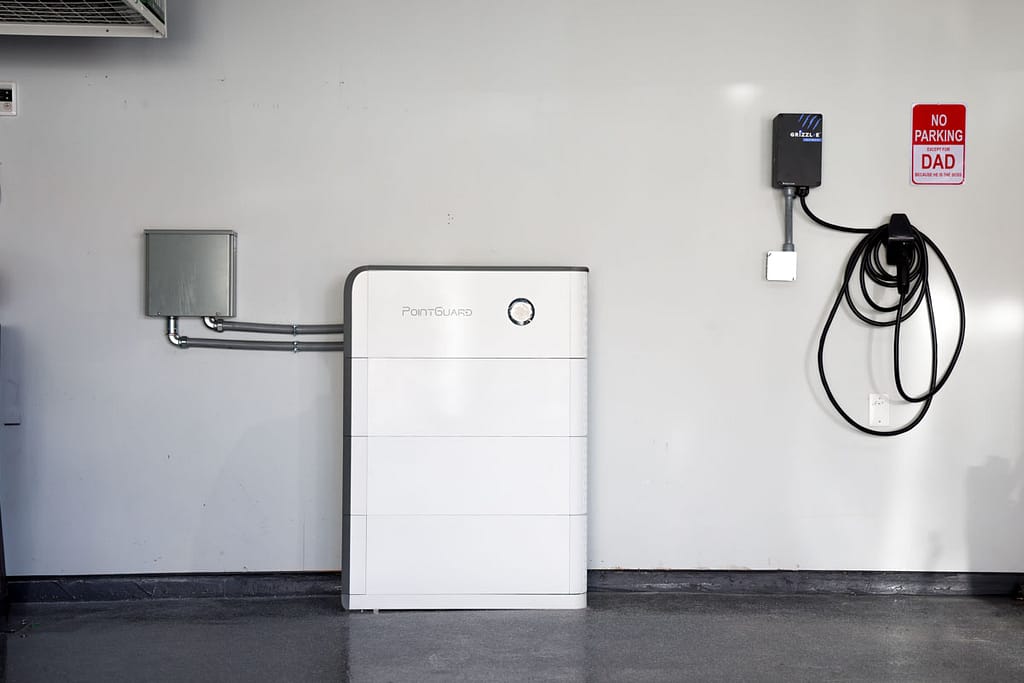 home battery install