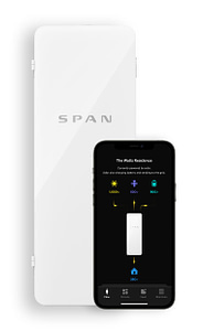 Span electric panel and  span mobile app