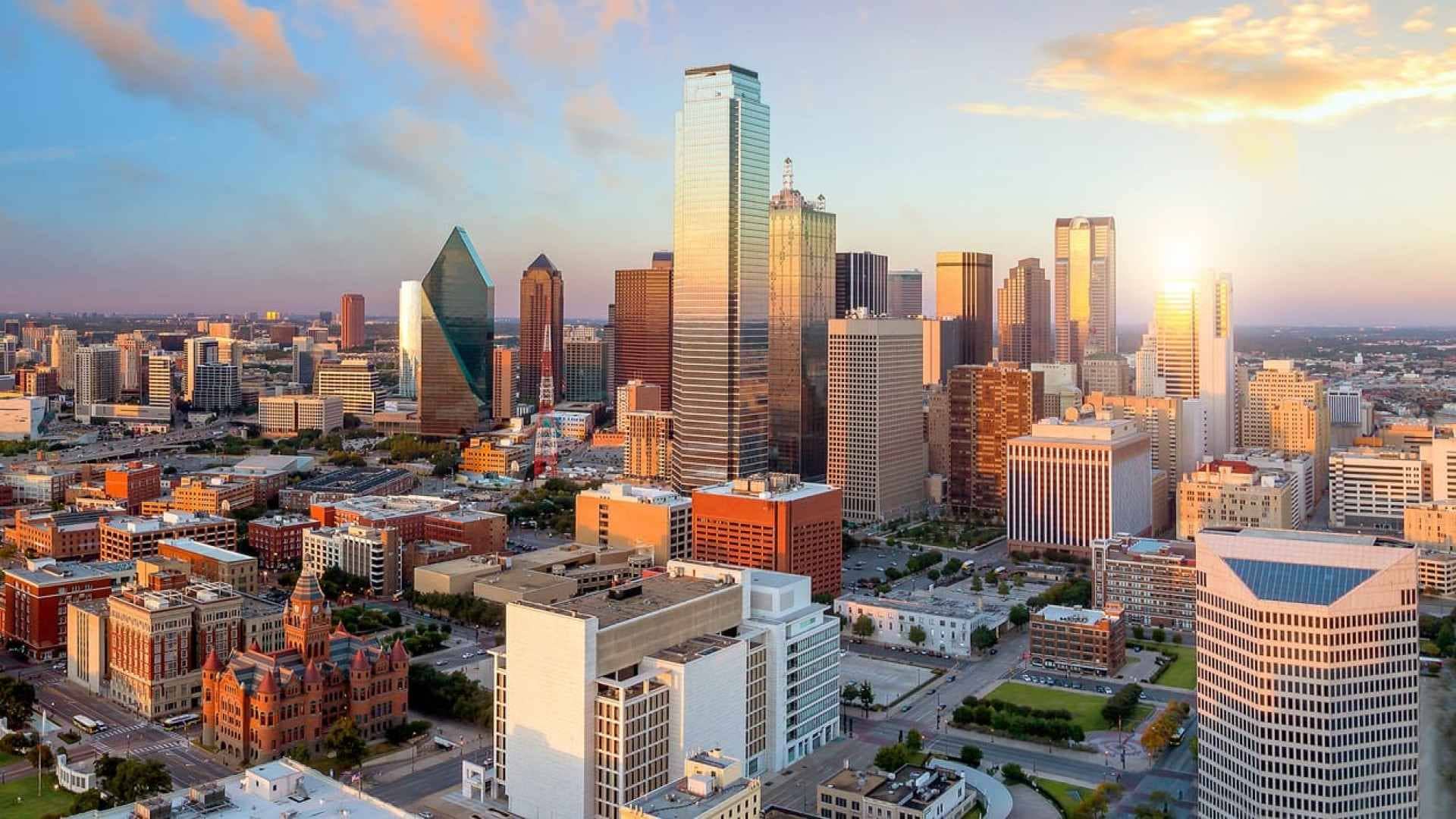 Dallas Texas city view