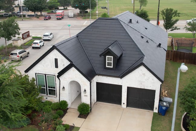 house with Tesla Solar Roof