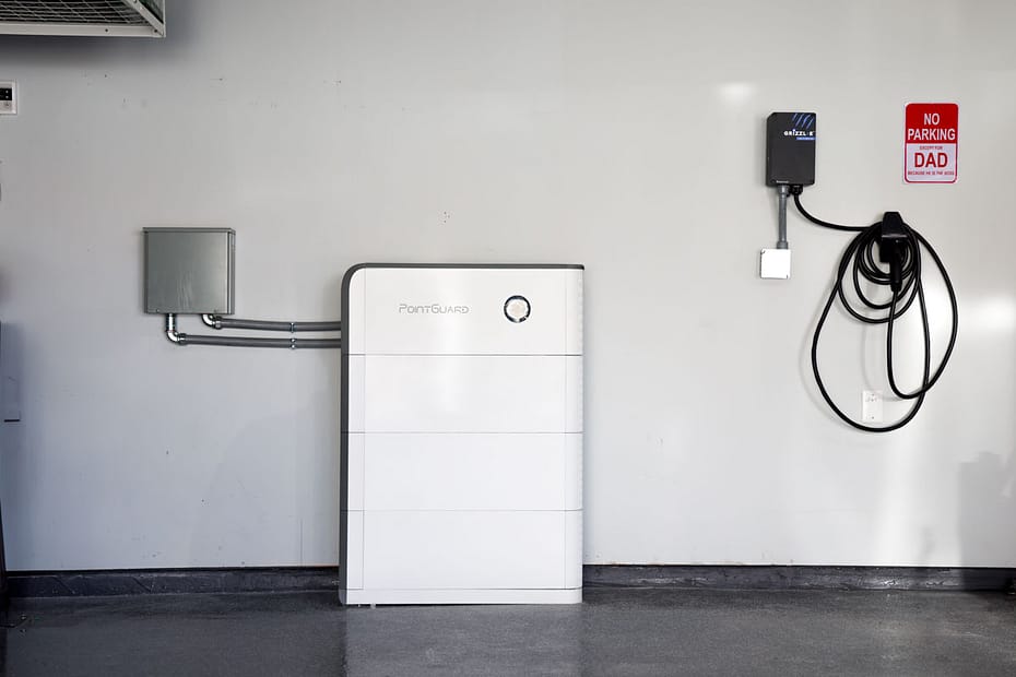 home battery install